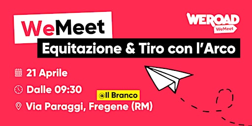 Image principale de WeMeet | Equitazione & Tiro con l'Arco