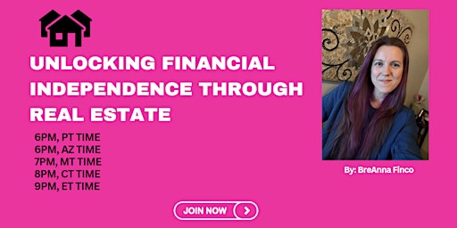 Imagen principal de (Colchester, VT) Unlocking Financial Independence Through Real Estate