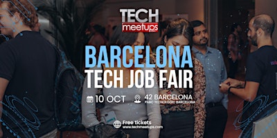 Barcelona Tech Job Fair Autumn 2024 primary image