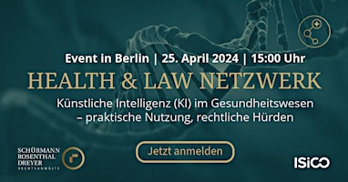 KI im Gesundheitswesen – praktische Nutzung, rechtliche Hürden  primärbild