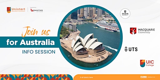 AUSTRALIA INFO SESSION primary image