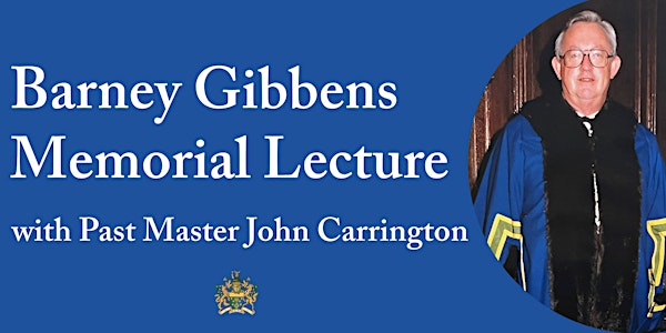 Barney Gibbens Memorial  Lecture