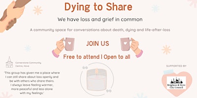 Imagem principal do evento Dying to Share