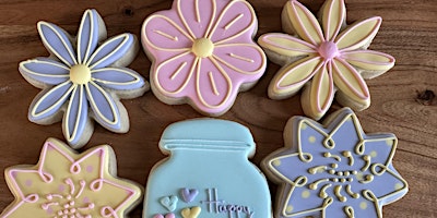 Imagem principal do evento Mother's Day/ Spring Bouquet cookie decorating class
