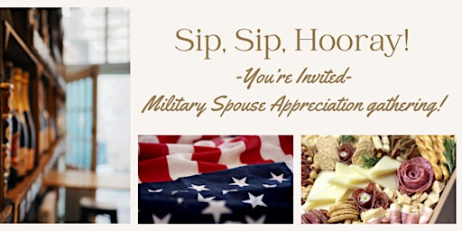 Imagem principal do evento Raise a Glass to Military Spouses!