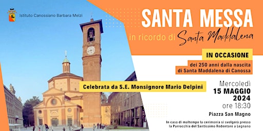 Hauptbild für Santa Messa in ricordo di Santa Maddalena