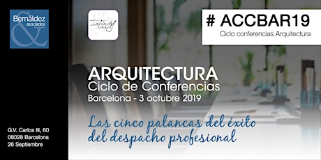 Imagen principal de Arquitectura Ciclo de Conferencias Barcelona #ACCBAR