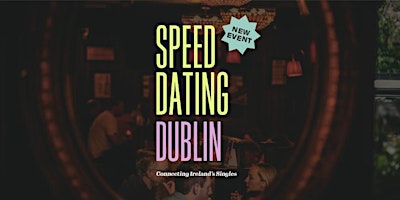 Primaire afbeelding van South Dublin Speed Dating (Ages 28 - 39)