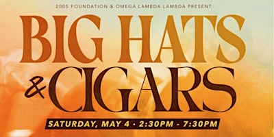 Primaire afbeelding van Big Hats & Cigars Derby Day Party