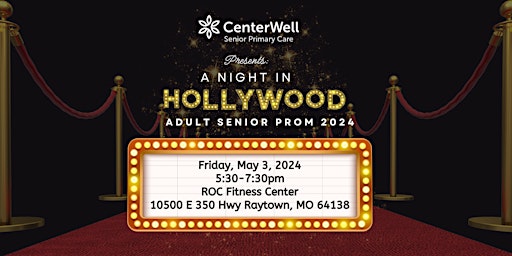 Imagem principal do evento A Night in Hollywood: Adult Senior Prom 2024