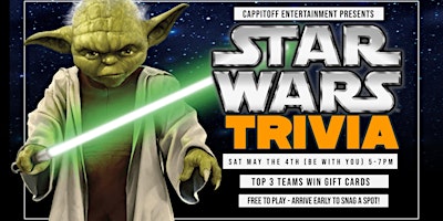 Star Wars Movie Themed Trivia at Armored Cow Brewing primary image