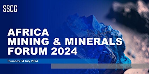 SSCG  Africa Mining and Minerals Forum 2024  primärbild