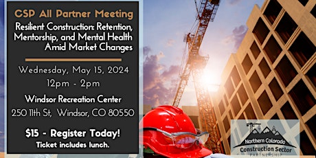 All Partner Member May Meeting - Construction Sector Partnership