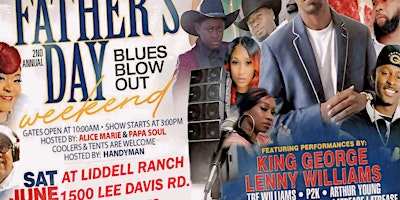 Imagem principal de 2nd Annual Father's Day Blues Blowout Weekend