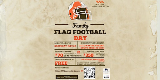 Imagem principal do evento Family Flag Football Day