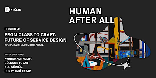 Imagem principal do evento From Class to Craft: Future of Service Design