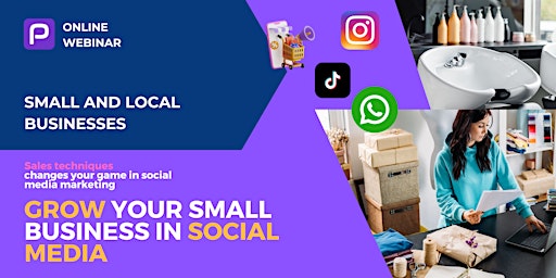Imagem principal de Grow your small business in Social Media