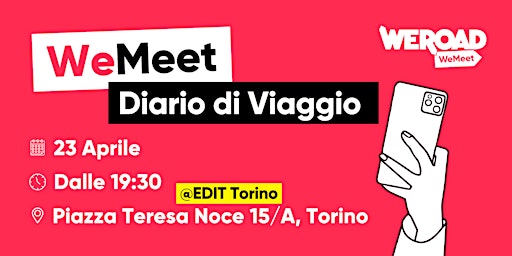 WeMeet | Diario di Viaggio primary image