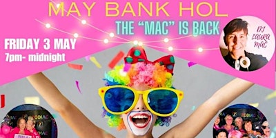 Hauptbild für Friday 3rd May ~ Pink Friday Bank Holiday!