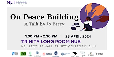 Primaire afbeelding van On Peace Building: a Talk by Jo Berry