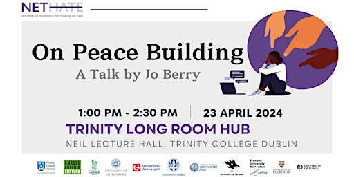 On Peace Building: a Talk by Jo Berry primary image