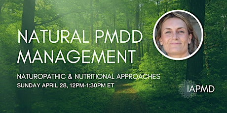 Natural PMDD Management: Naturopathic & Nutritional Approaches to PMDD