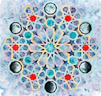 Imagen principal de Islamic Inspired Geometric Watercolour Art Workshop with Maaida Noor