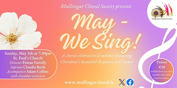 May - We Sing!