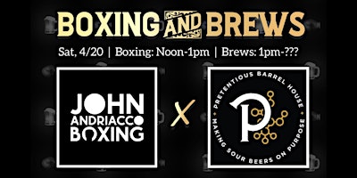 Boxing & Brews: Pretentious Barrel House hosts J.A.B. primary image