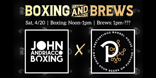 Imagem principal de Boxing & Brews: Pretentious Barrel House hosts J.A.B.