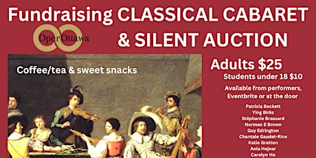 OPEROTTAWA CLASSICAL CABARET & SILENT AUCTION