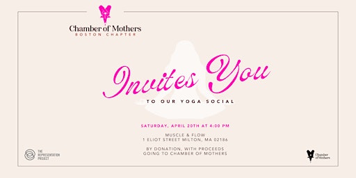 Primaire afbeelding van Chamber of Mothers - Boston Chapter - Yoga Social