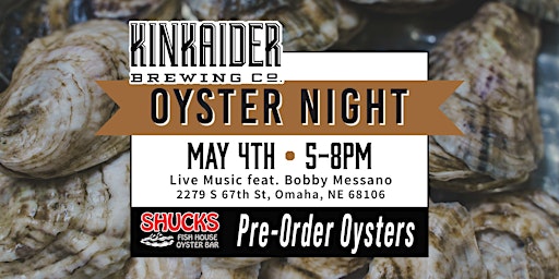 Oyster Night in Omaha primary image