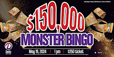 Primaire afbeelding van $150,000 Monster Bingo