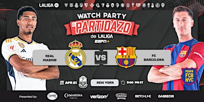 Primaire afbeelding van #ElPartidazo de LALIGA Watch Party with FC Barcelona Penya– New York