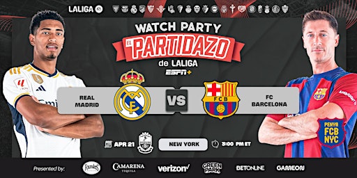 #ElPartidazo de LALIGA Watch Party with FC Barcelona Penya– New York  primärbild