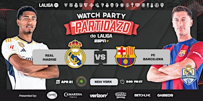 Imagen principal de #ElPartidazo de LALIGA Watch Party with Real Madrid Peña– New York