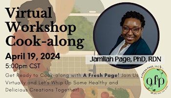 Imagen principal de Virtual Workshop Cook-Along