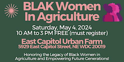 Imagem principal do evento BLAK Women in Agriculture