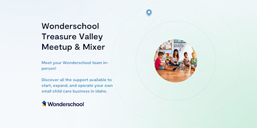 Wonderschool Treasure Valley Meetup & Mixer primary image