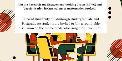 Image principale de Decolonising the Curriculum: Student Roundtable