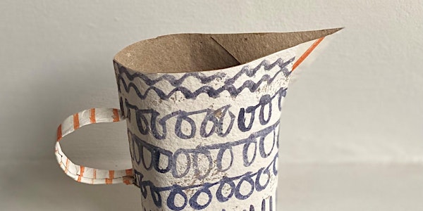 Decorative Paper Vase Workshop with TOAST New Maker Kate Semple