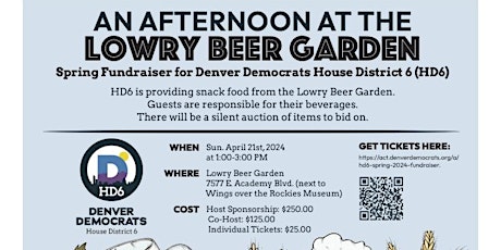 An Afternoon at the Lowry Beer Garden: Spring Fundraiser for HD6