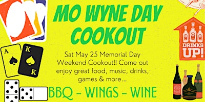 MO WYNE DAY FEST Memorial Day Weekend Cookout primary image