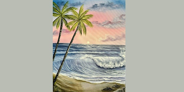 Tropical Seascape Oil Painting Class Ages 12+