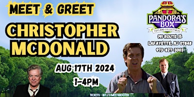 Hauptbild für Meet & Greet with Christopher McDonald at Pandora's Box Toys & Collectibles