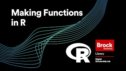 Imagem principal do evento Making Functions in R