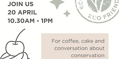 Hauptbild für Join us for coffee, cake and conversation about conservation