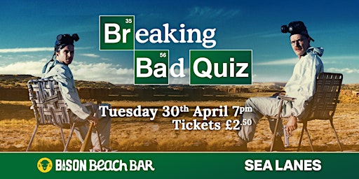 Imagem principal do evento BREAKING BAD QUIZ