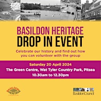 Imagem principal do evento Basildon Heritage Event - Saturday 20 April 2024